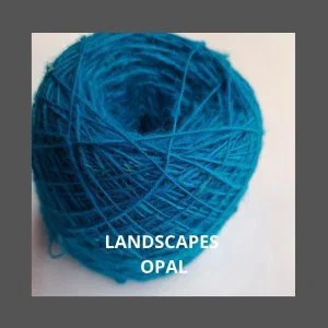 Landscapes textielverf zijde wol - OPAL
