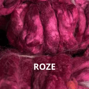 Viscose lont voor vilten en spinnen | Glanzende vezel | 100 gram