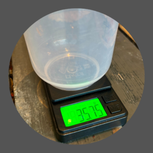 Digitale precisie weegschaal nodig? Weeg verf, beits en fixeer tot 0,01 gram nauwkeurig. Ideaal voor ecoprint en natuurlijk verven.