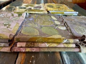 linnen stof voor ecoprinten ... 100% linnen