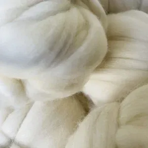 19 micron lontwol, voor vilten.