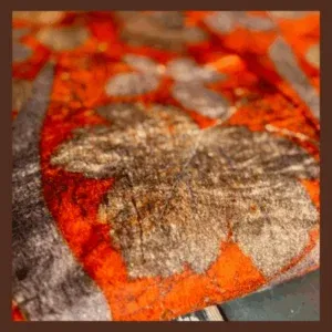 ecoprinten op wol, doe het zelf 