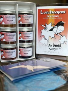 LANDSCAPES SAMPLE KIT HERFST Textielverf voor zijde en wol