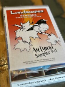 LANDSCAPES SAMPLE KIT HERFST Textielverf voor zijde en wol