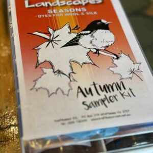 LANDSCAPES SAMPLE KIT HERFST Textielverf voor zijde en wol