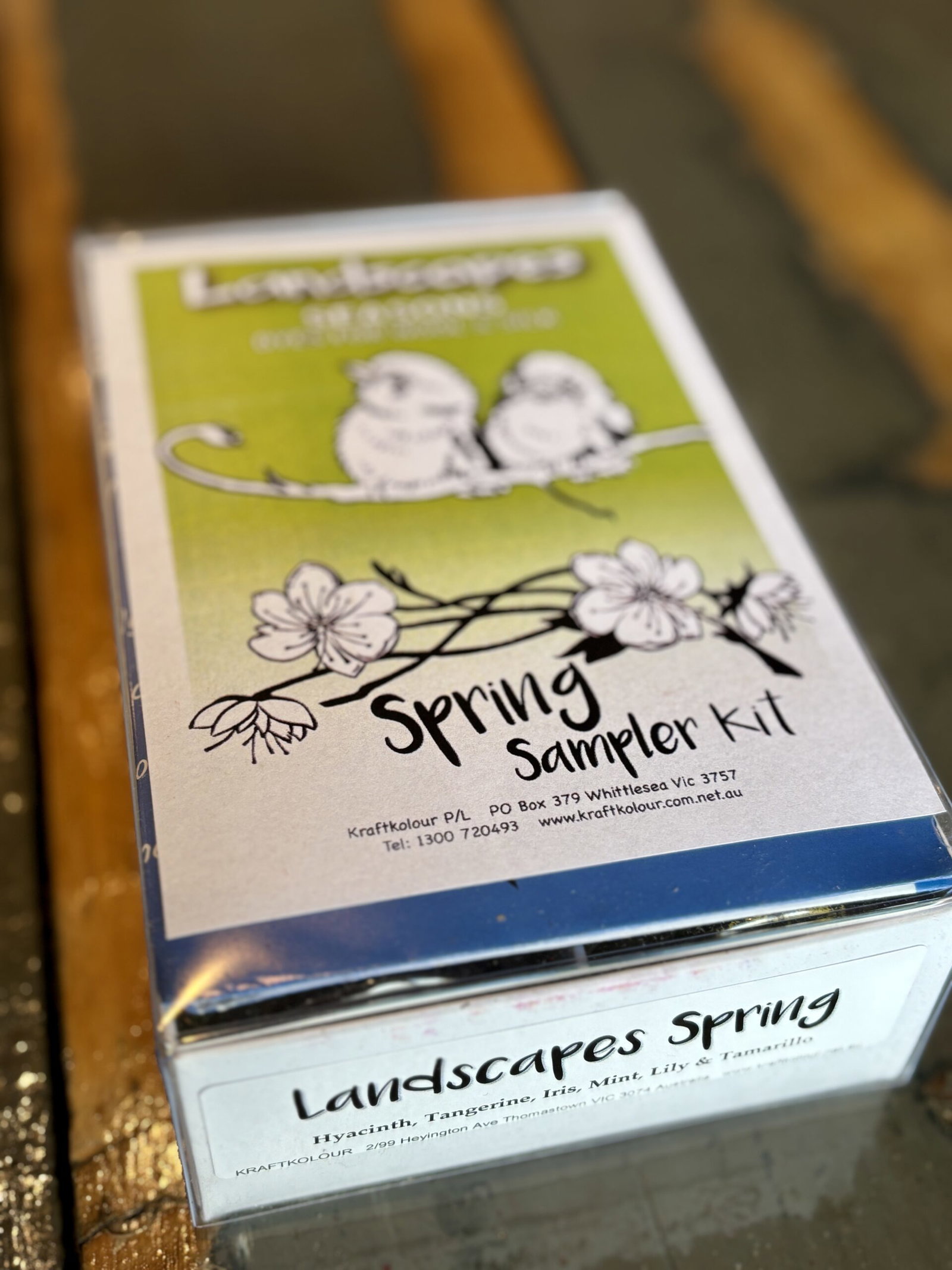 LANDSCAPES SAMPLE KIT LENTE Voor zijde en wol verven