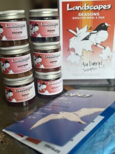 LANDSCAPES SAMPLE KIT HERFST Textielverf voor zijde en wol