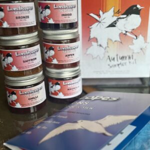 LANDSCAPES SAMPLE KIT HERFST Textielverf voor zijde en wol