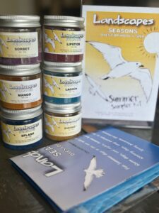 LANDSCAPES SAMPLE KIT ZOMER Textielverf voor zijde en wol