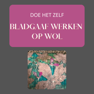 Alternative view of Ecoprint op Wol - Nederlands