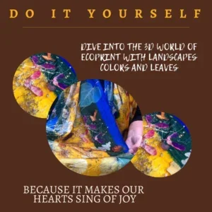 EBOOK - DUIK IN DE 3D WERELD VAN ECOPRINT MET LANDSCAPES KLEUREN Hier leer je stap voor stap werken met kleur, bladeren en bundels. Het ecoprint e-boek is beschikbaar in Nederlands, Engels en Duits.