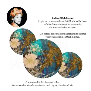 Ecoprint mit Landscapes Farben | Ecoprinten mit Farbe
