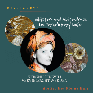 Alternative view of Ecoprint auf Leder - Deutsch