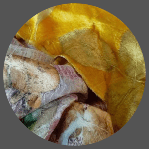 Doe-het-zelf: Ecoprint op zijde