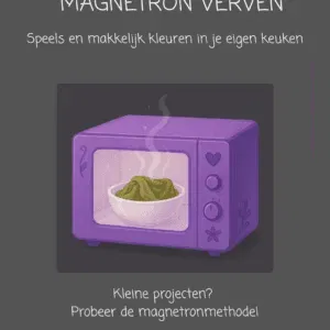 Katoen verven met Landscapes verf | gratis E-book 'Verf je Vrij'