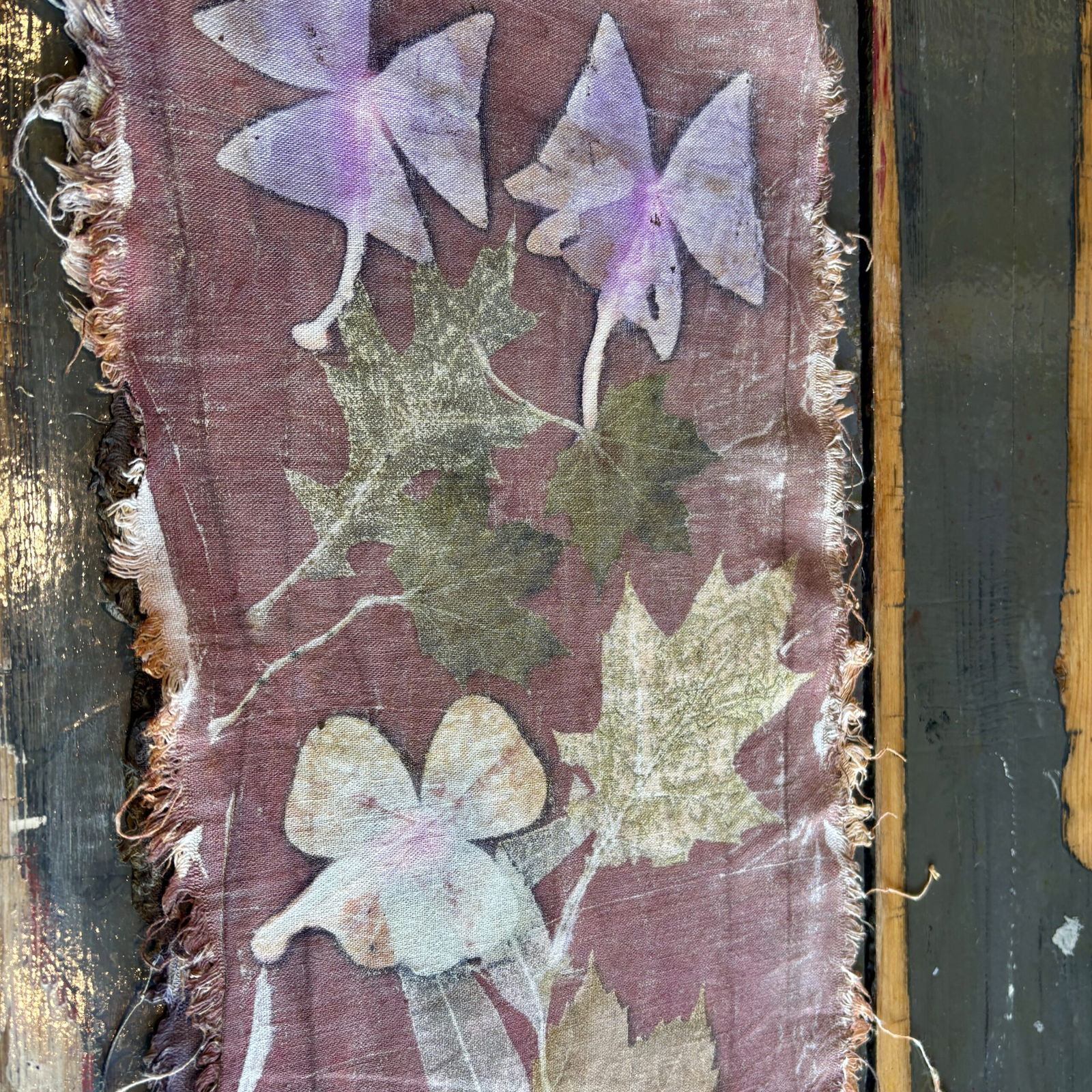 Nieuw - Linnen 55% Viscose 45% - voor ecoprint - Afbeelding 4