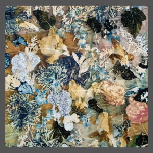 Eboek - Blad- en bloemprint: Paradijs op leer - Frans