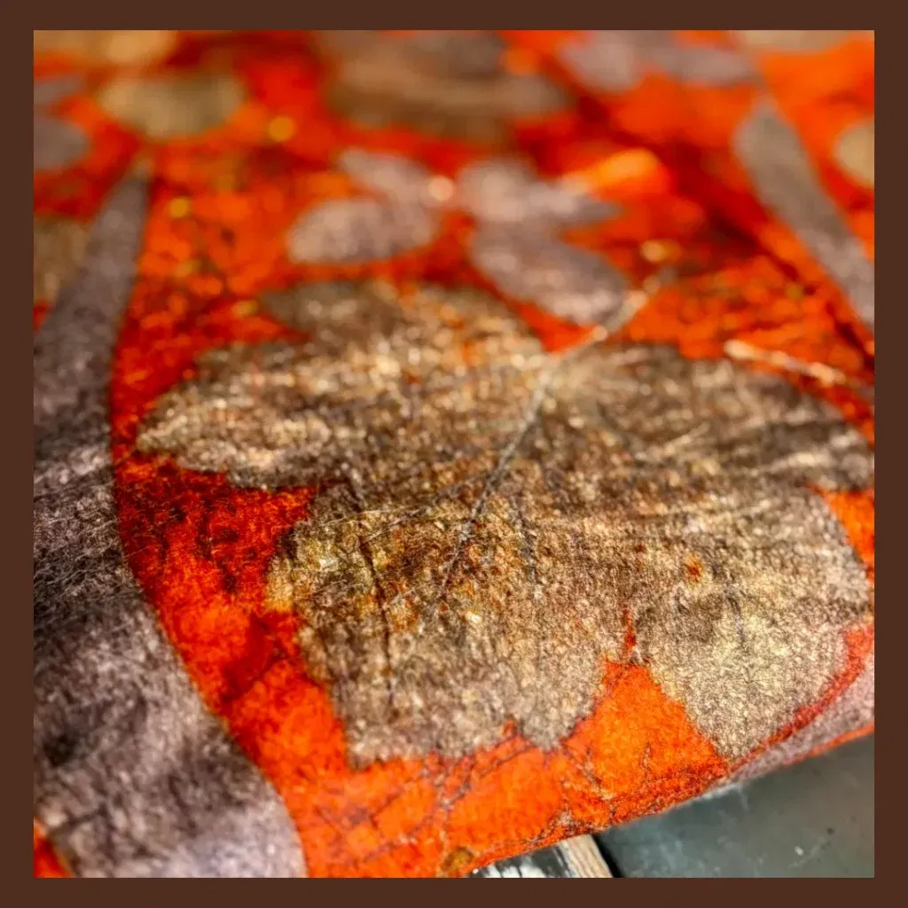 Ecoprint met Landscapes verf | Kleur toevoegen aan ecoprints