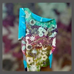 Ecoprint auf Leder | Botanisches Drucken auf Leder