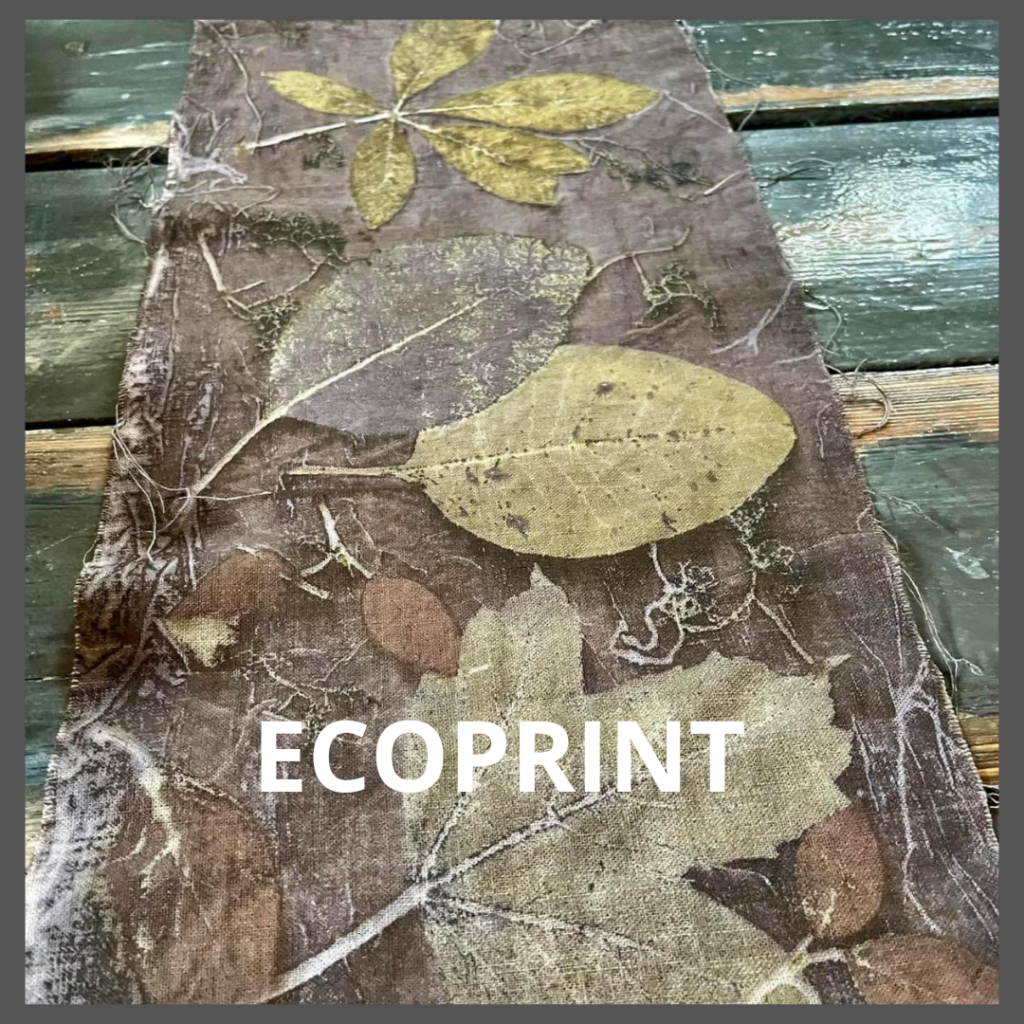Ecoprint voor beginners ... wat heb je nodig? workshops in friesland