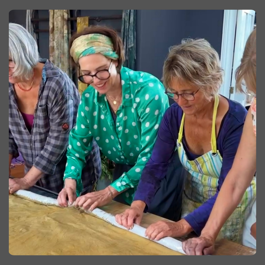 Wat is ecoprinten | Natuurlijk verven en ecoprint workshops