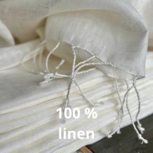 100% linnen kopen. stof voor ecoprint. webwinkel atelier het kleine huis in friesland