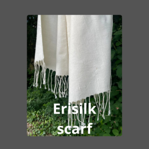 erizijde kopen. stof voor ecoprint. webwinkel atelier het kleine huis in friesland