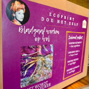 ecoprint op wol. doe het zelf pakket