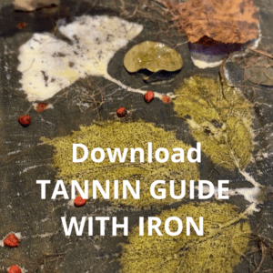 ET GRATIS ECOPRINT E-BOEK 'TANNINEWIJZER MET IJZER' 