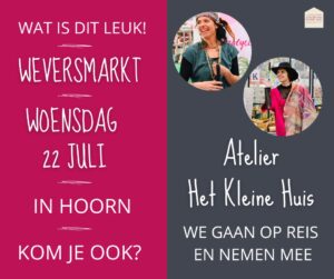 Weversmarkt Hoorn 2026 | ecoprint, natuurlijk verven & Workshops